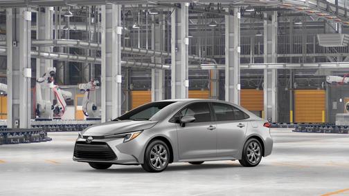 Gray 2026 Toyota Corolla Hybrid LE