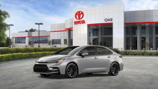Classic Silver Metallic 2026 Toyota Corolla Hybrid SE