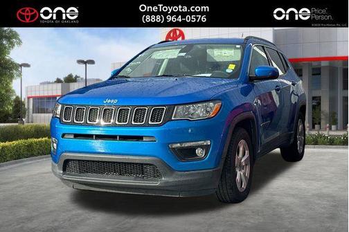 Laser Blue Pearlcoat 2019 Jeep Compass Latitude
