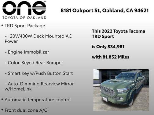 2022 Toyota Tacoma TRD Sport