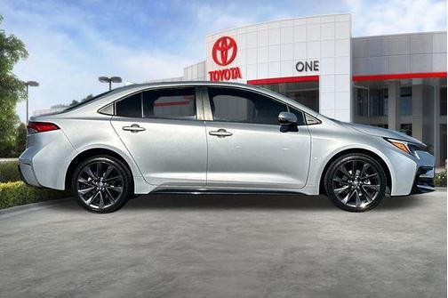Silver 2024 Toyota Corolla SE