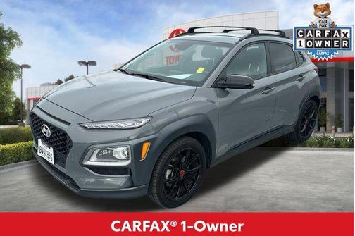 Gray 2021 Hyundai KONA Night