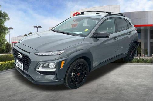 Gray 2021 Hyundai KONA Night