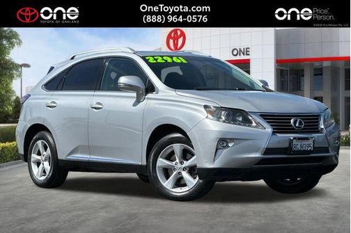 Silver Lining Metallic 2015 Lexus RX 350 Base