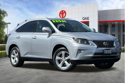 Silver Lining Metallic 2015 Lexus RX 350 Base