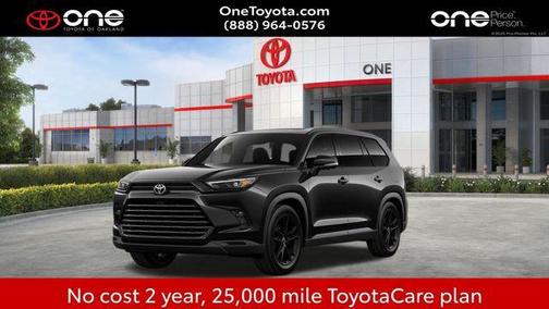 Midnight Black Metallic 2026 Toyota Highlander Hybrid Base