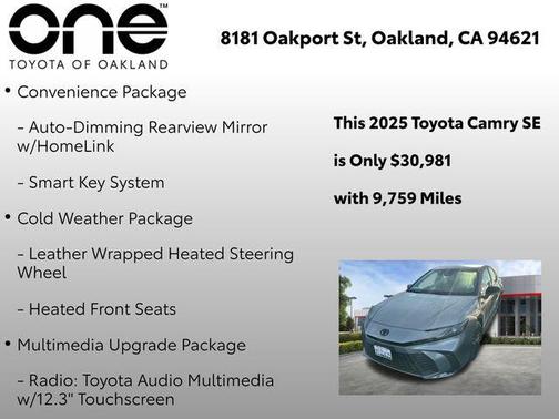 2025 Toyota Camry SE