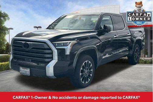 Midnight Black Metallic 2023 Toyota Tundra Limited