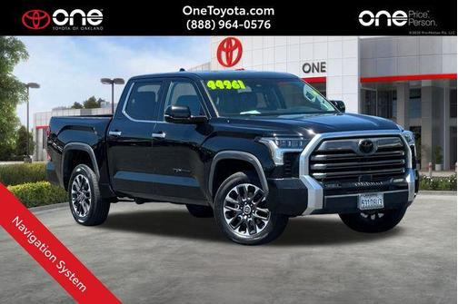 Midnight Black Metallic 2023 Toyota Tundra Limited