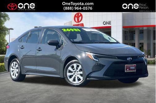 Underground 2025 Toyota Corolla Hybrid LE