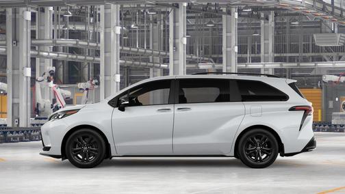 White 2026 Toyota Sienna XSE 7 Passenger