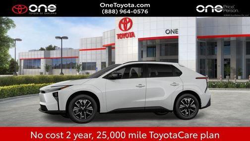 White 2026 Toyota bZ XLE Plus