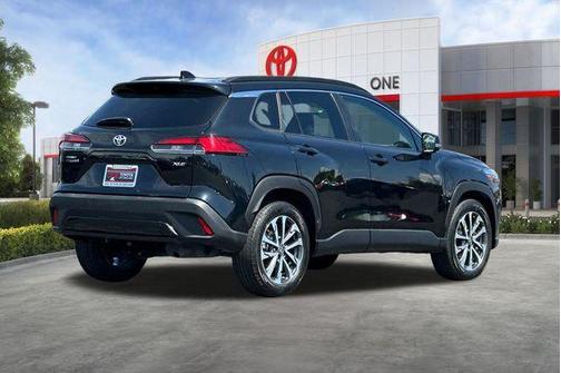 Jet Black 2025 Toyota Corolla Cross XLE