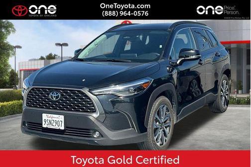Jet Black 2025 Toyota Corolla Cross XLE