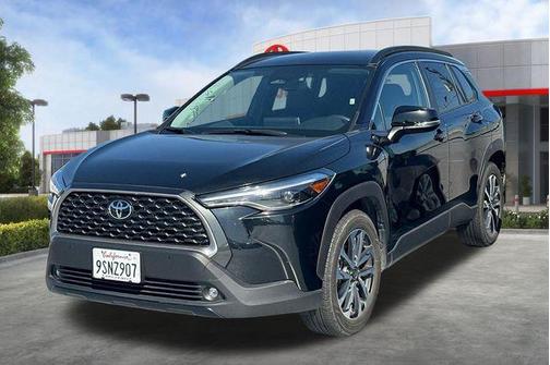 Jet Black 2025 Toyota Corolla Cross XLE