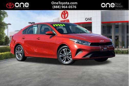 Fire Orange 2023 Kia Forte LXS