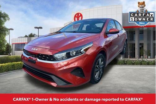 Fire Orange 2023 Kia Forte LXS