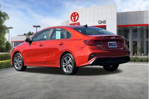 Fire Orange 2023 Kia Forte LXS