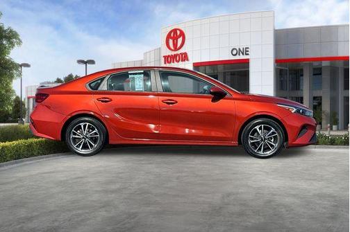 Fire Orange 2023 Kia Forte LXS