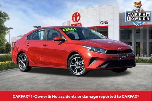 Fire Orange 2023 Kia Forte LXS