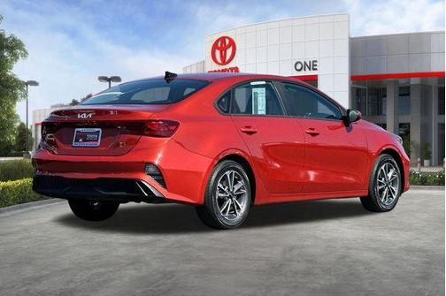 Fire Orange 2023 Kia Forte LXS