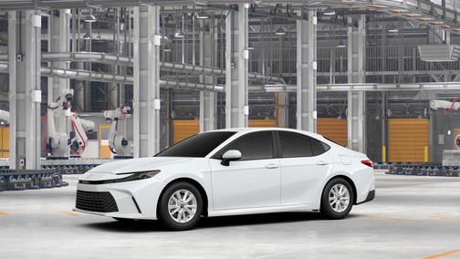 White 2026 Toyota Camry LE