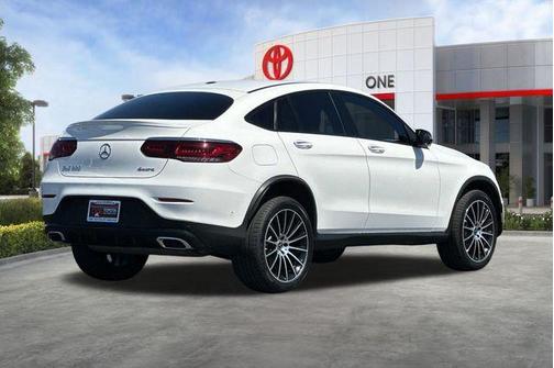 White 2023 Mercedes-Benz GLC 300 4MATIC Coupe
