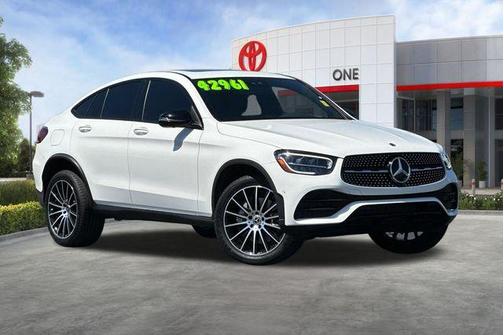 White 2023 Mercedes-Benz GLC 300 4MATIC Coupe