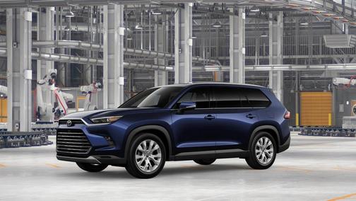 Blue 2026 Toyota Grand Highlander Hybrid Limited