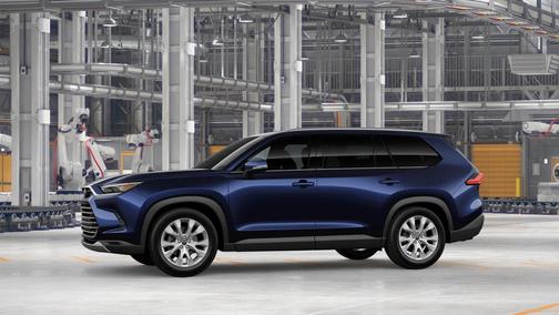 Blue 2026 Toyota Grand Highlander Hybrid Limited