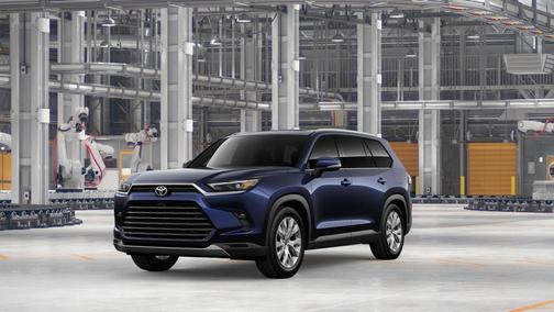 Blue 2026 Toyota Grand Highlander Hybrid Limited