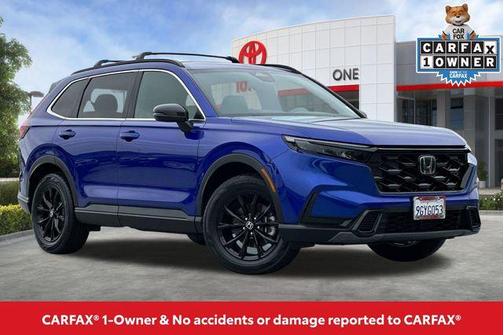 Blue 2023 Honda CR-V Hybrid Sport AWD