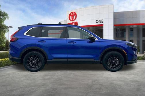Blue 2023 Honda CR-V Hybrid Sport AWD