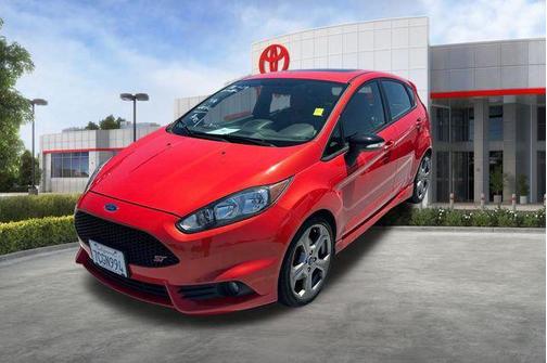 Molten Orange Metallic Tri-Coat 2014 Ford Fiesta ST