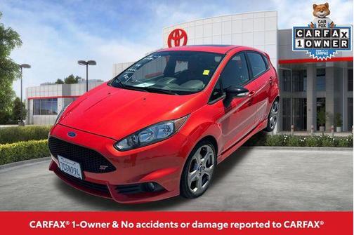 Molten Orange Metallic Tri-Coat 2014 Ford Fiesta ST