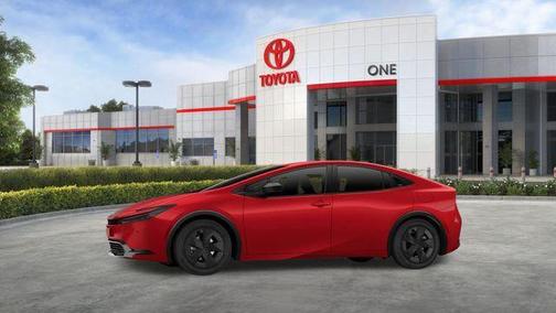 Supersonic Red 2026 Toyota Prius LE