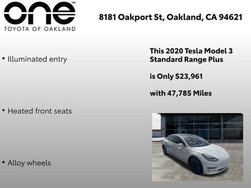 2020 Tesla Model 3 Standard Range Plus