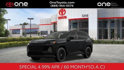 Midnight Black Metallic 2026 Toyota RAV4 XLE Premium