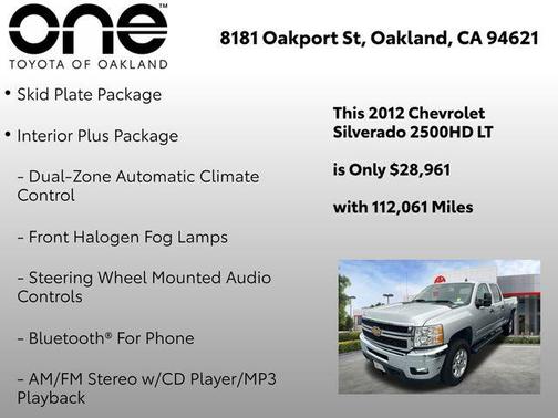 2012 Chevrolet Silverado 2500 LT