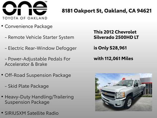 2012 Chevrolet Silverado 2500 LT