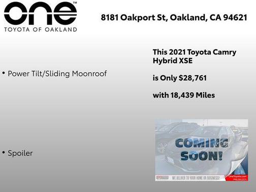 2021 Toyota Camry XSE