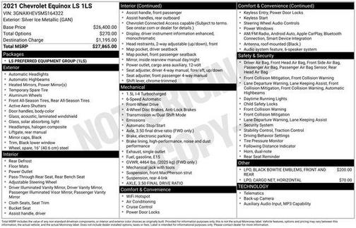2021 Chevrolet Equinox LS