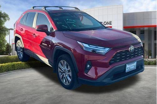 Ruby Flare Pearl 2025 Toyota RAV4 XLE Premium