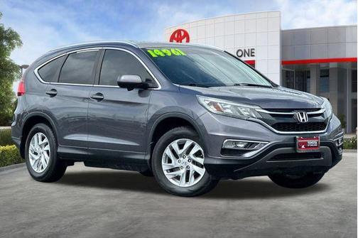 Gray 2015 Honda CR-V EX-L