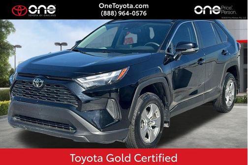 Midnight Black Metallic 2025 Toyota RAV4 XLE