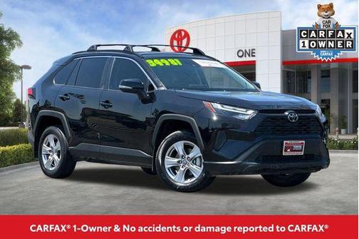Midnight Black Metallic 2025 Toyota RAV4 XLE