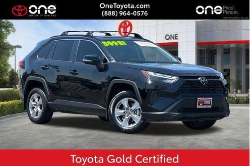 Midnight Black Metallic 2025 Toyota RAV4 XLE