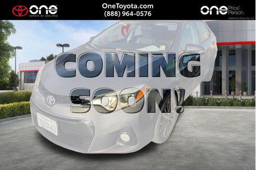 2014 Toyota Corolla S Plus