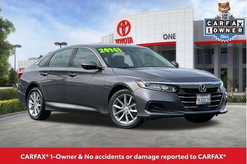 Modern Steel Metallic 2022 Honda Accord LX 1.5T
