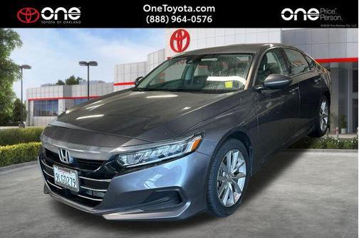 Modern Steel Metallic 2022 Honda Accord LX 1.5T